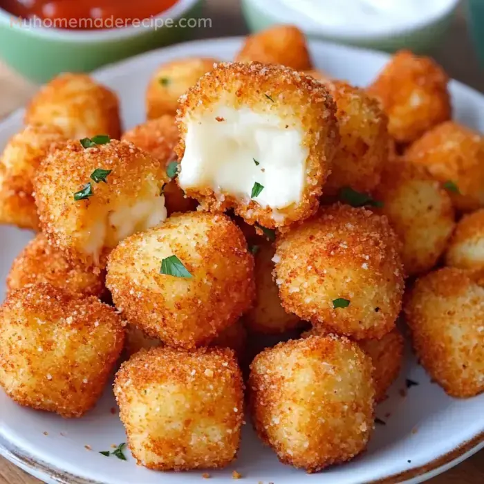 Fried Cheese Snack Bites