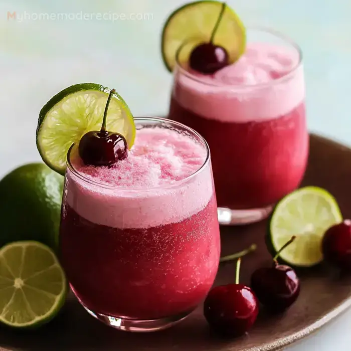 Frozen Cherry Lime Drink