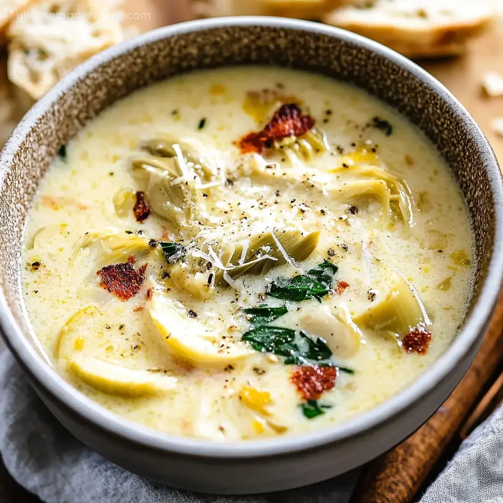 Tuscan Artichoke Soup