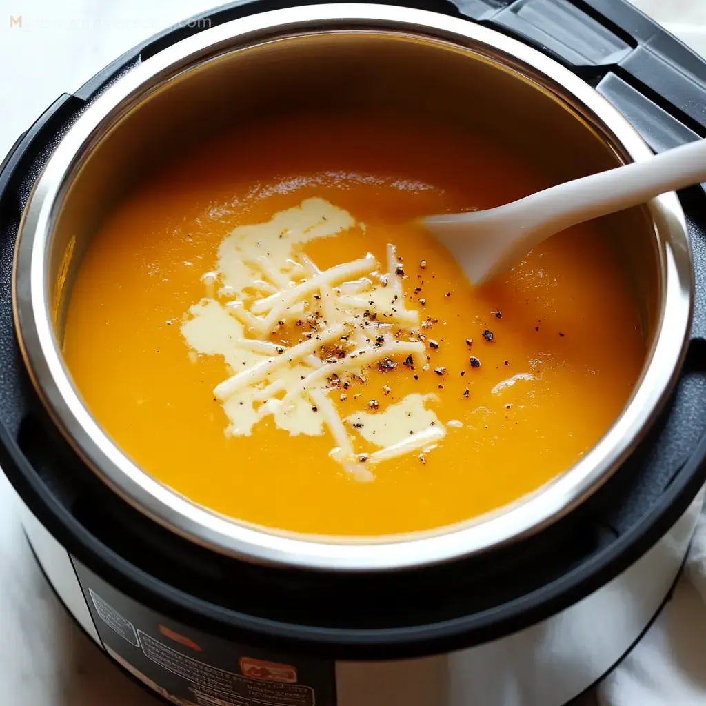 Comforting Butternut Squash Soup in Instant Pot