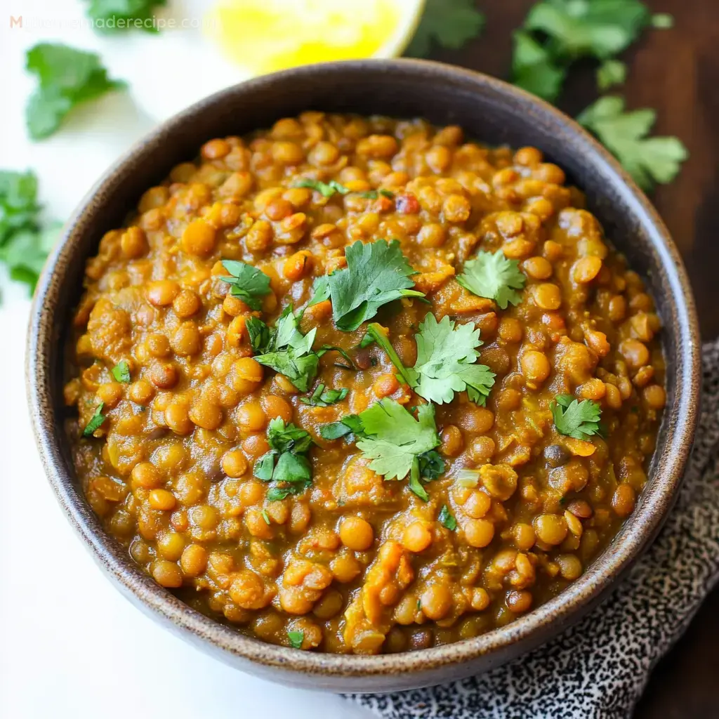 Effortless Instant Pot Lentil Curry