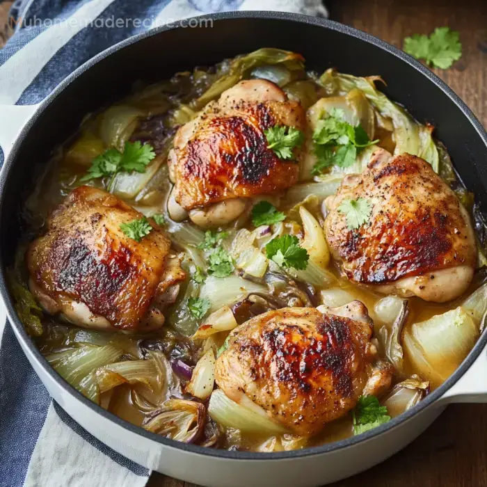 Miso Butter Chicken Dish