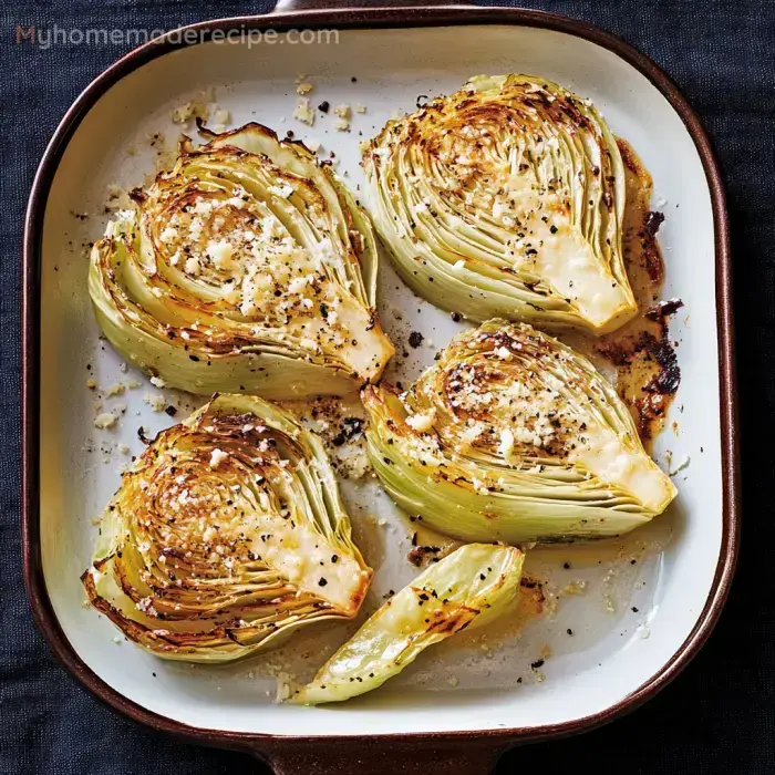 Garlic Parmesan Cabbage
