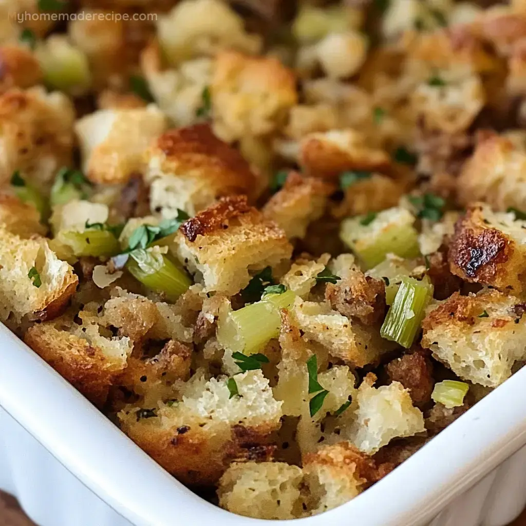Classic Thanksgiving Holiday Stuffing