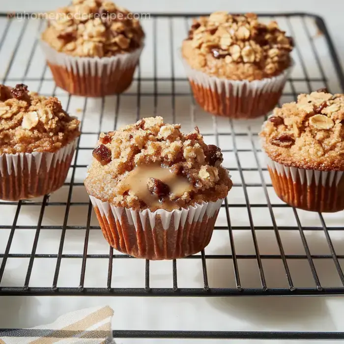 Soft Cinnamon Muffins Stuffed