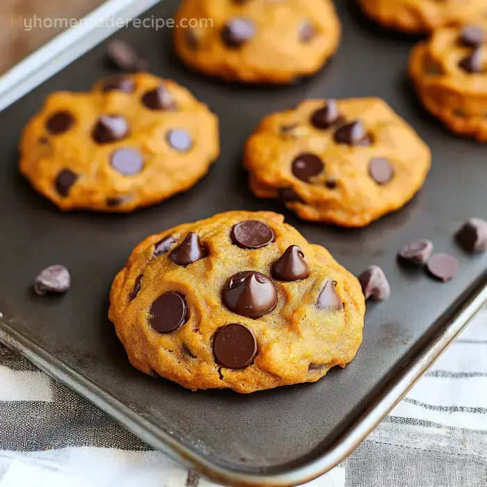 Yummy Pumpkin Chocolate Cookies