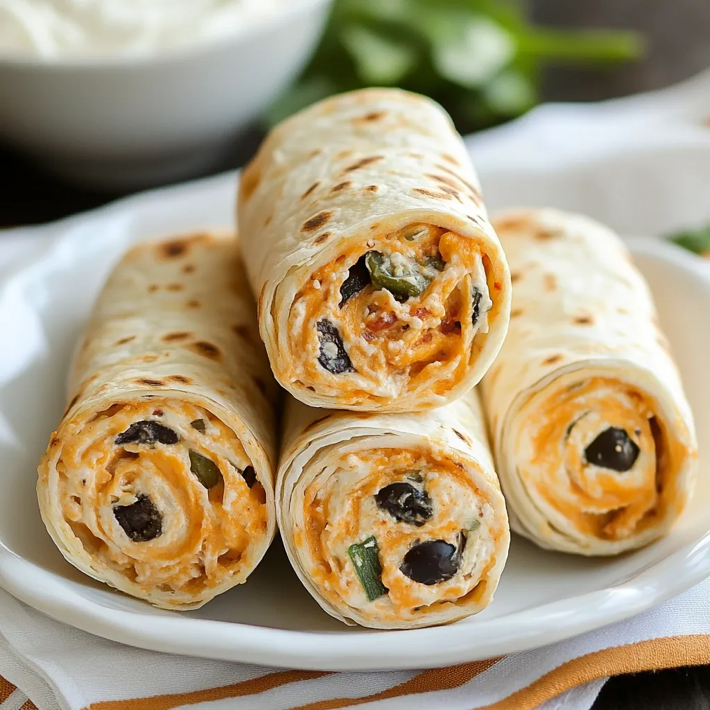 Cheesy Taco Pinwheels
