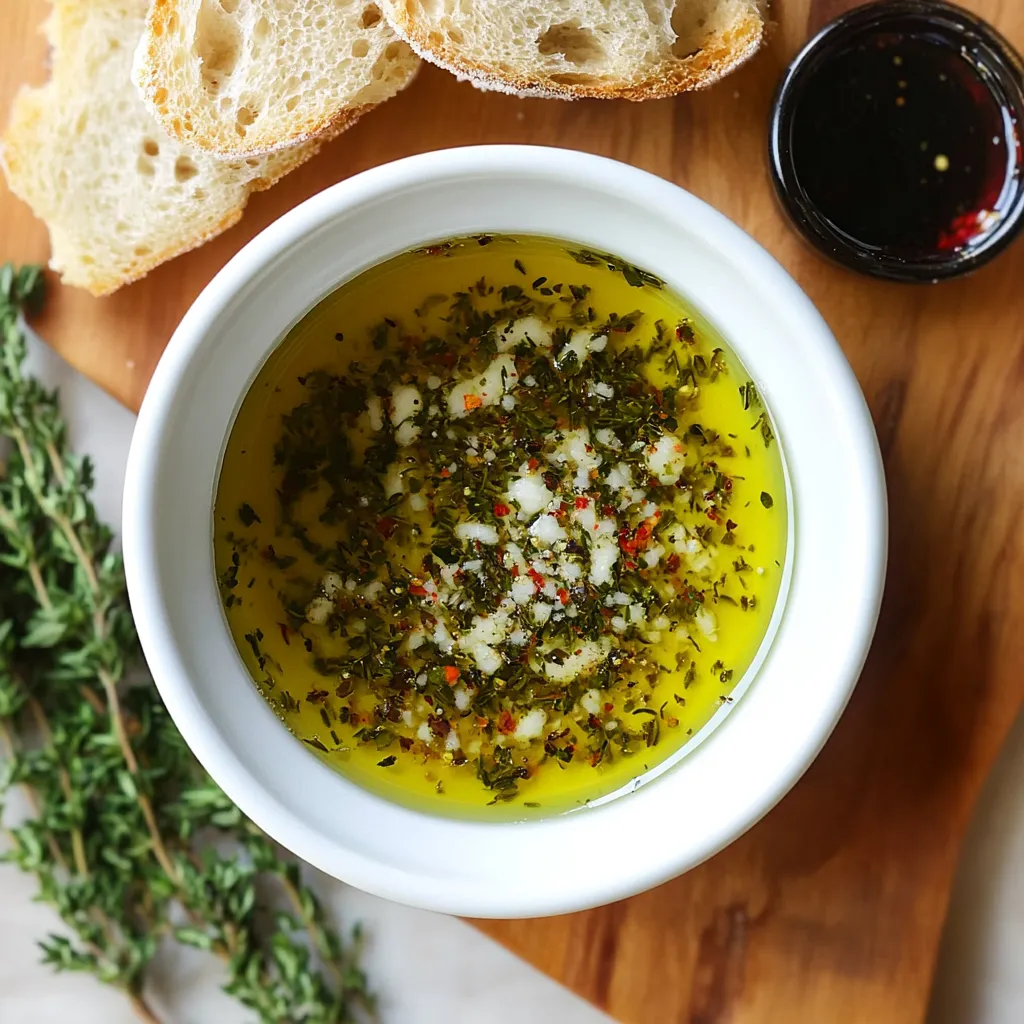 Tasty Olive Oil Dip