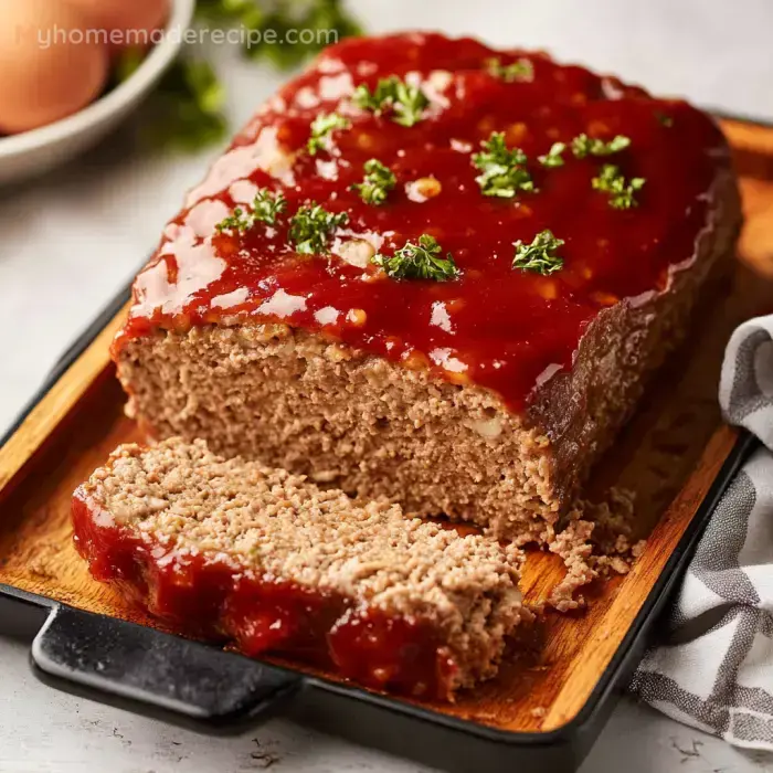 Ritz Cracker Beef Meatloaf