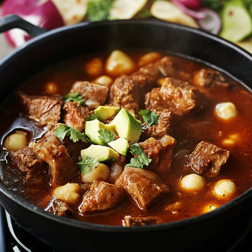 Rich Pozole Rojo