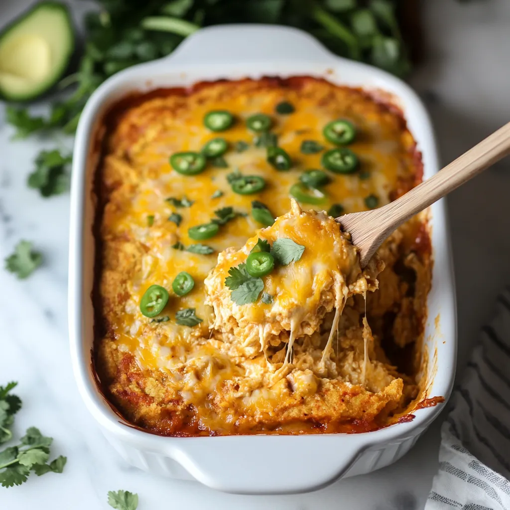 Chicken Tamale Bake