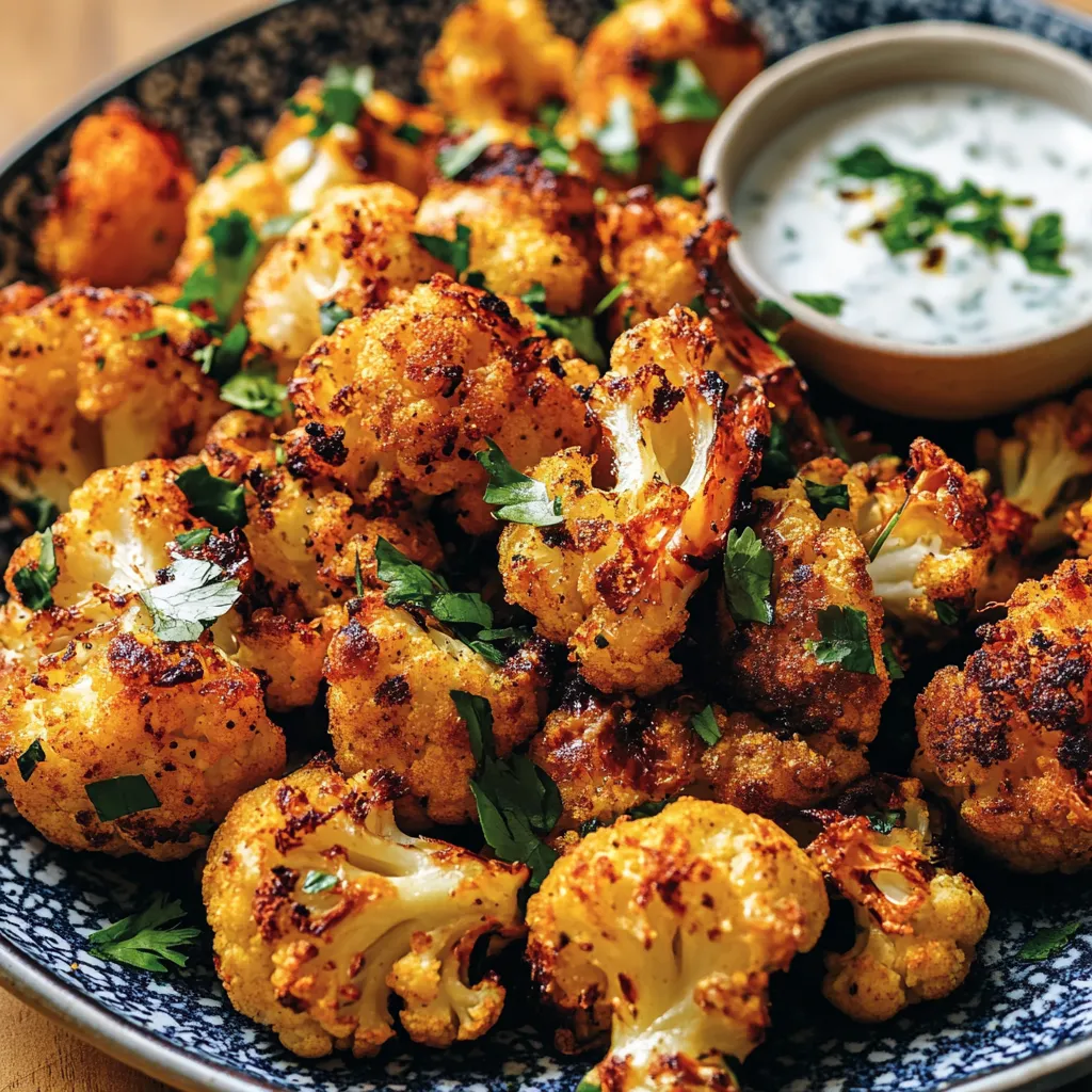 Golden Cauliflower Bites