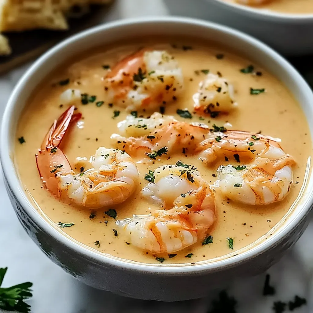 Shrimp and Crab in Creamy Bisque