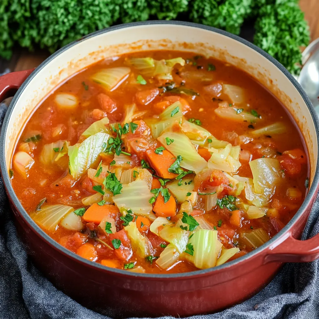 Fresh Cabbage Soup