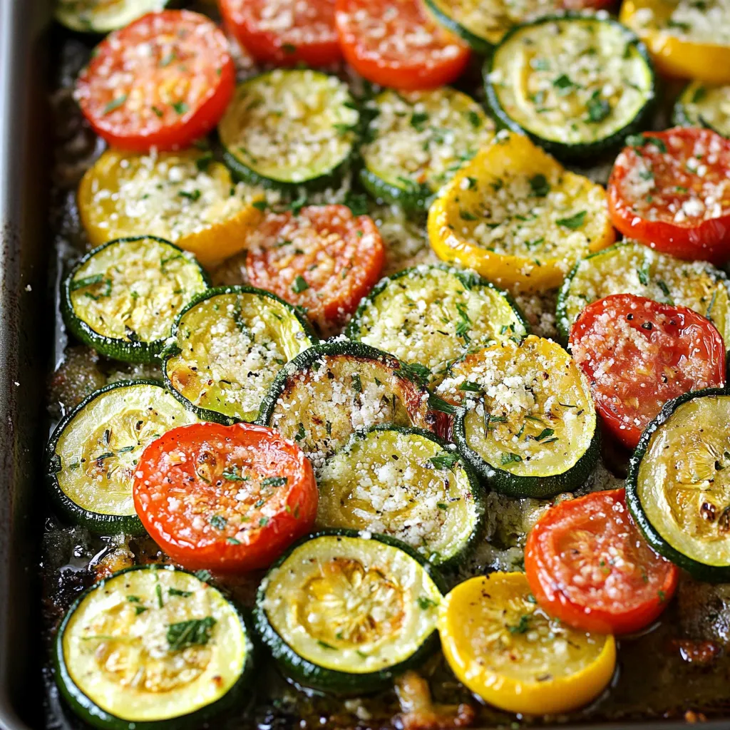 Garlic-Parmesan Veggie Bake
