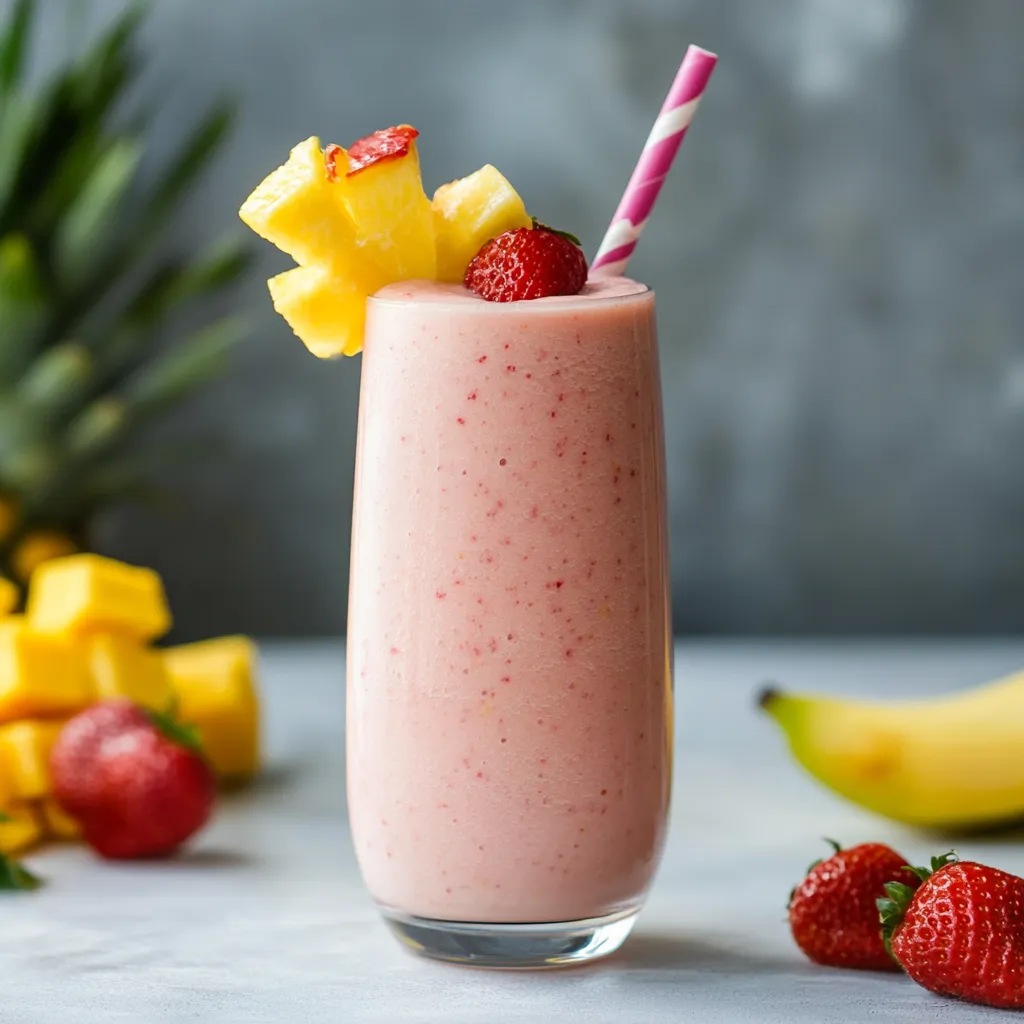 Tropical Bahama Mama Drink