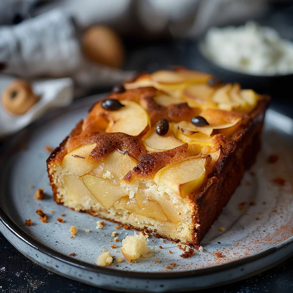 Easy Light Apple and Skyr Cake Recipe