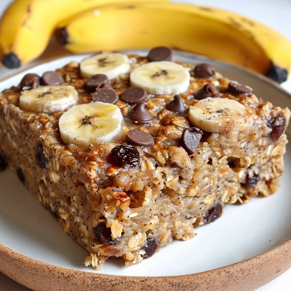 Healthy Oatmeal and Banana Cake