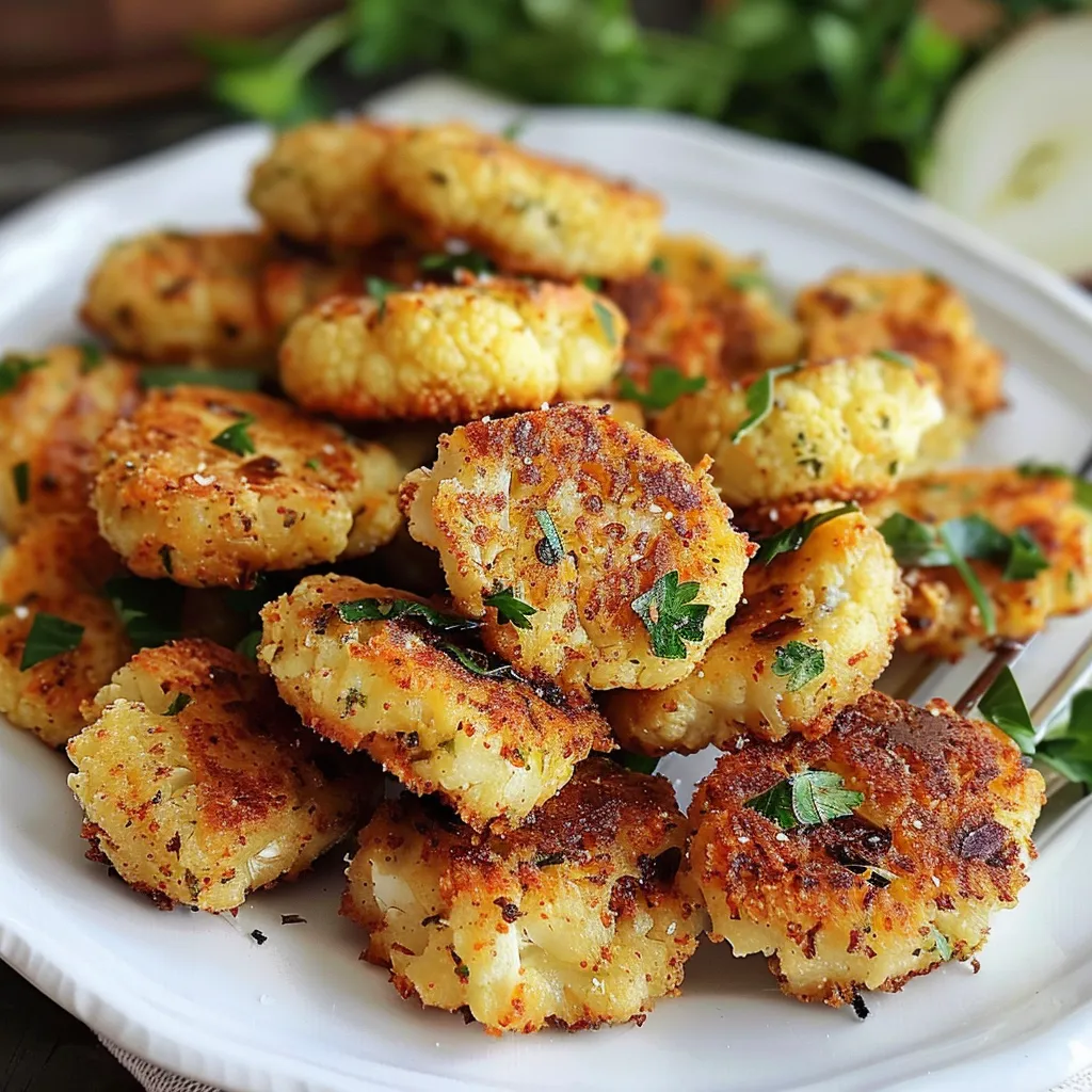 Cauliflower nuggets recipe