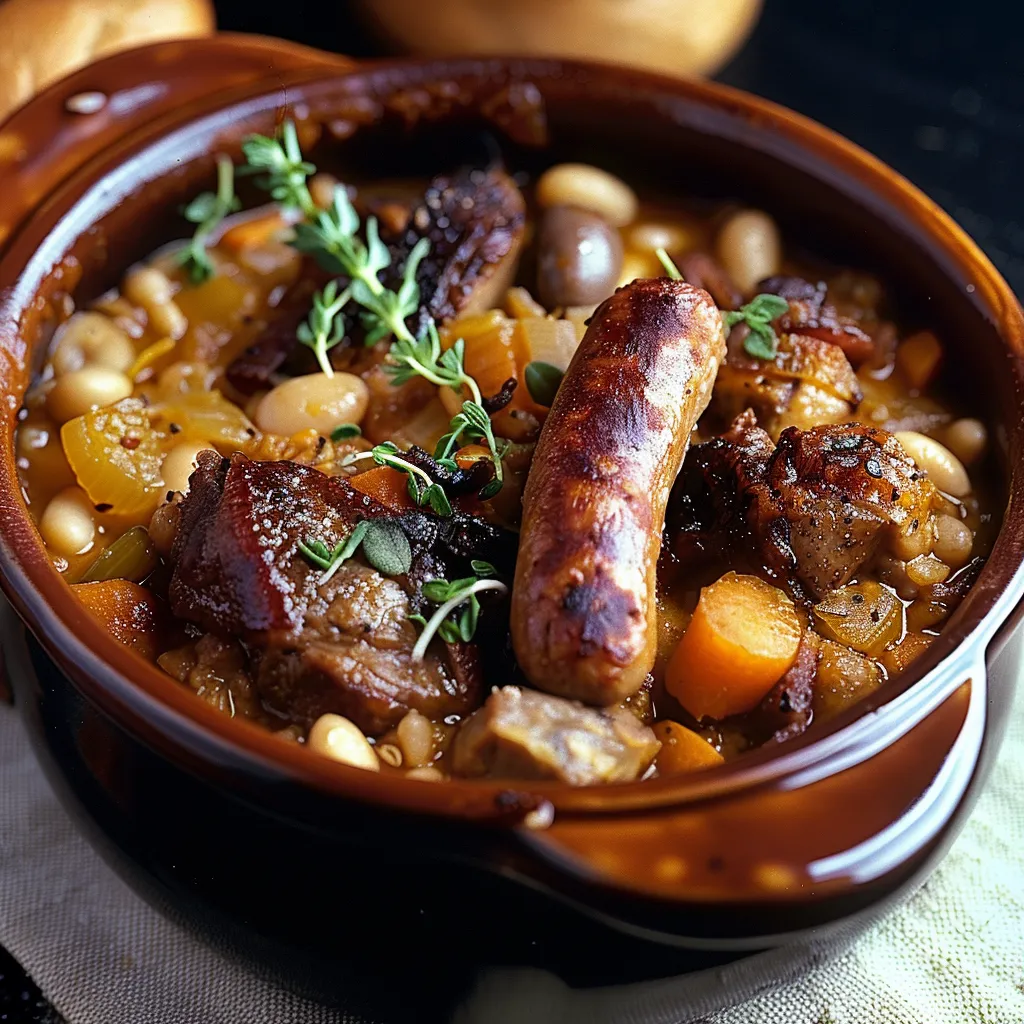 Cassoulet de Castelnaudary recette à l'Ancienne