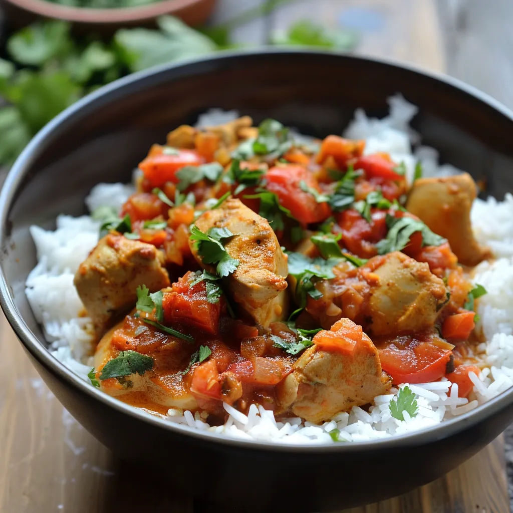 Tasty Coconut Chicken Curry