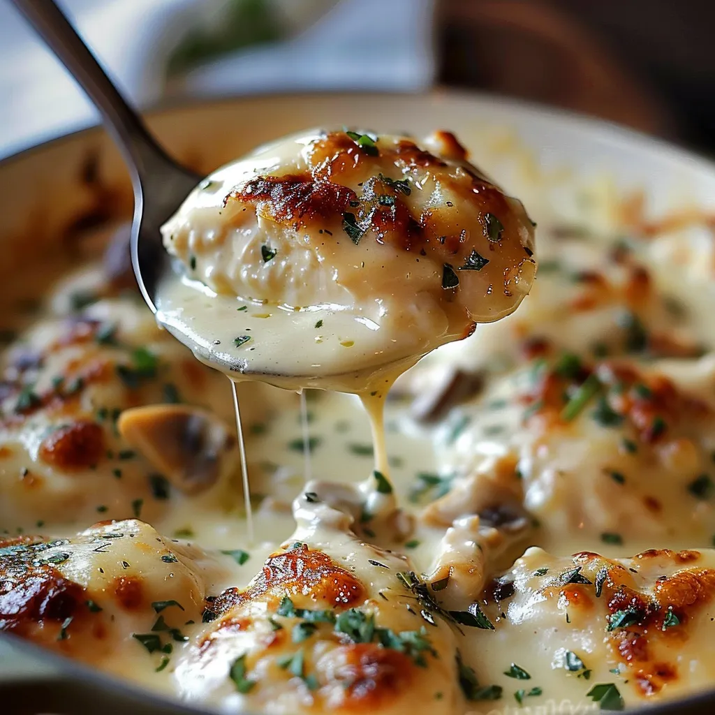 Creamy Asiago Chicken