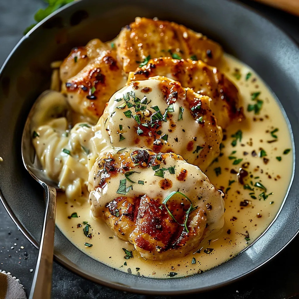 Creamy Asiago Chicken Recipe