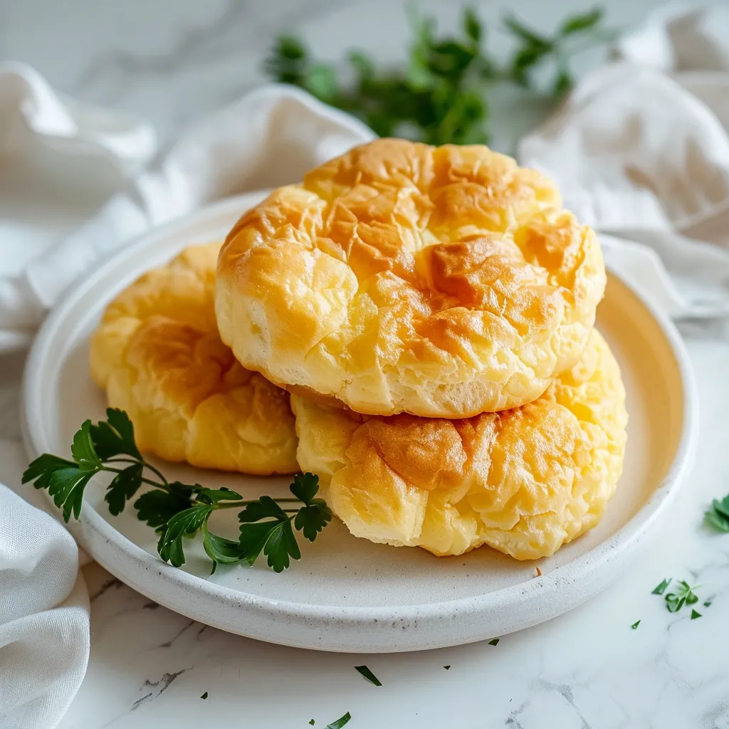 Cloud Bread Recipe with Quark Cheese