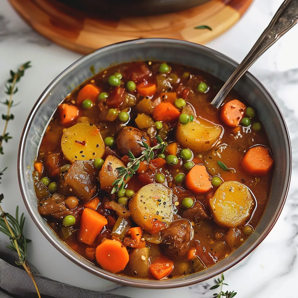 Flavorful classic vegan stew