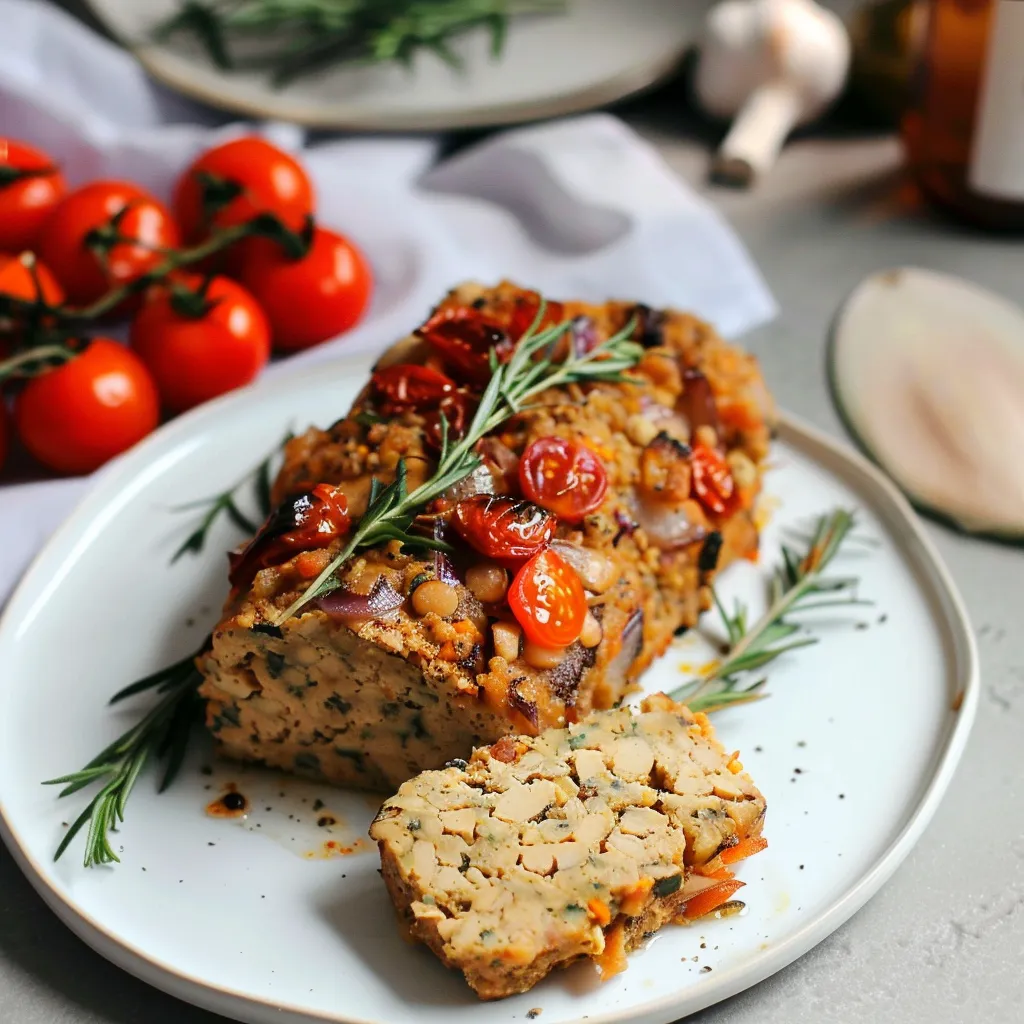 Vegan white bean roast perfect for Easter celebrations