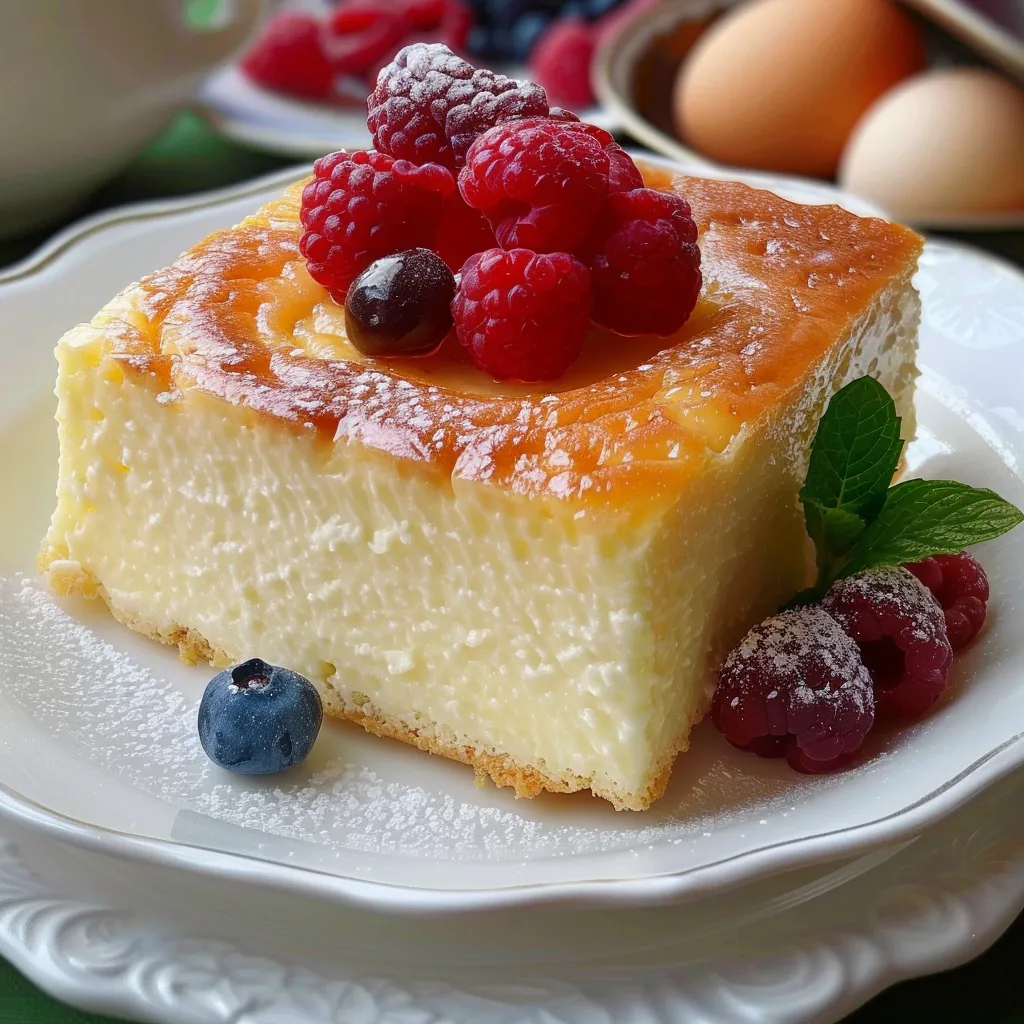 Soft Yogurt Cake with 3 Yogurts and 2 Eggs