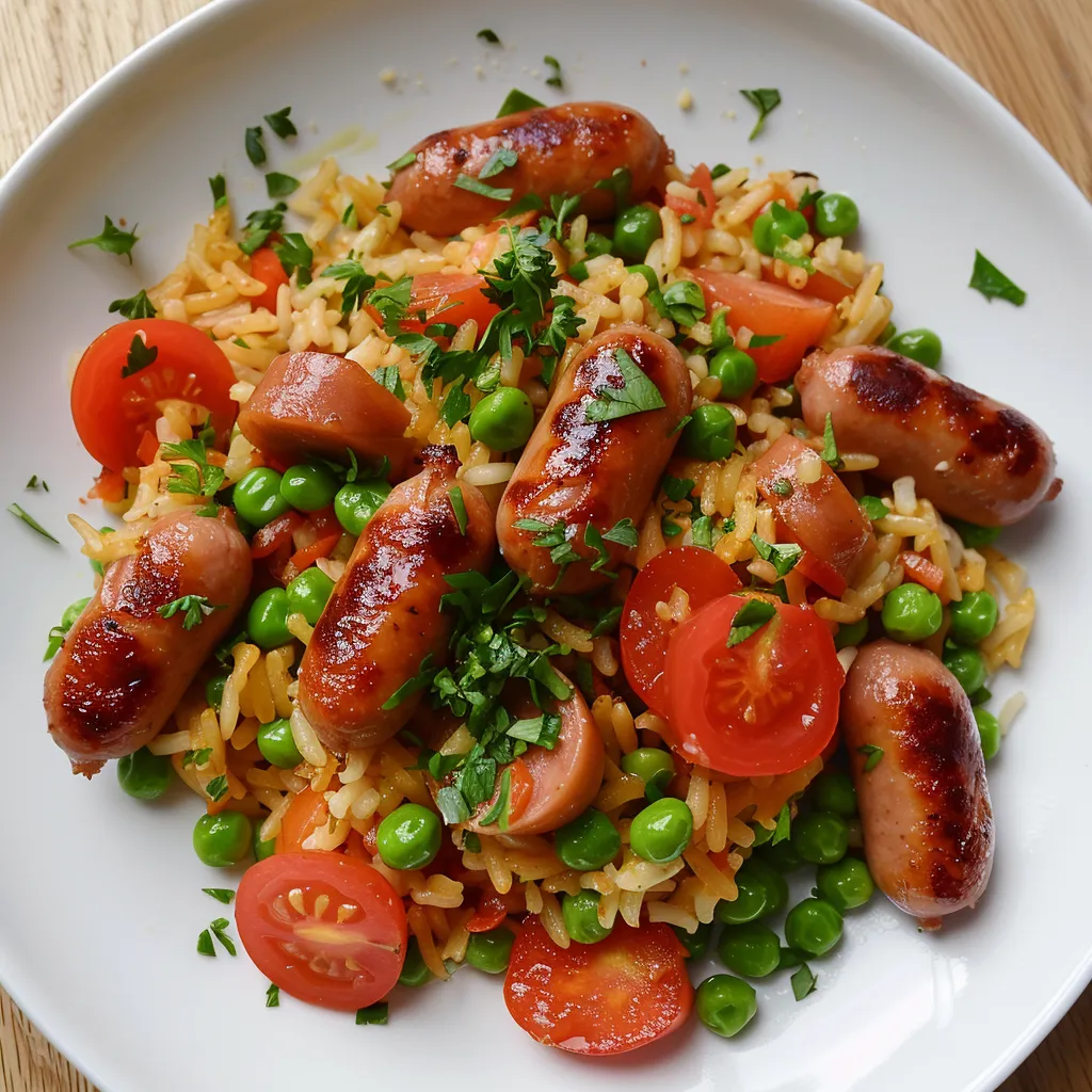 Sausage with Rice