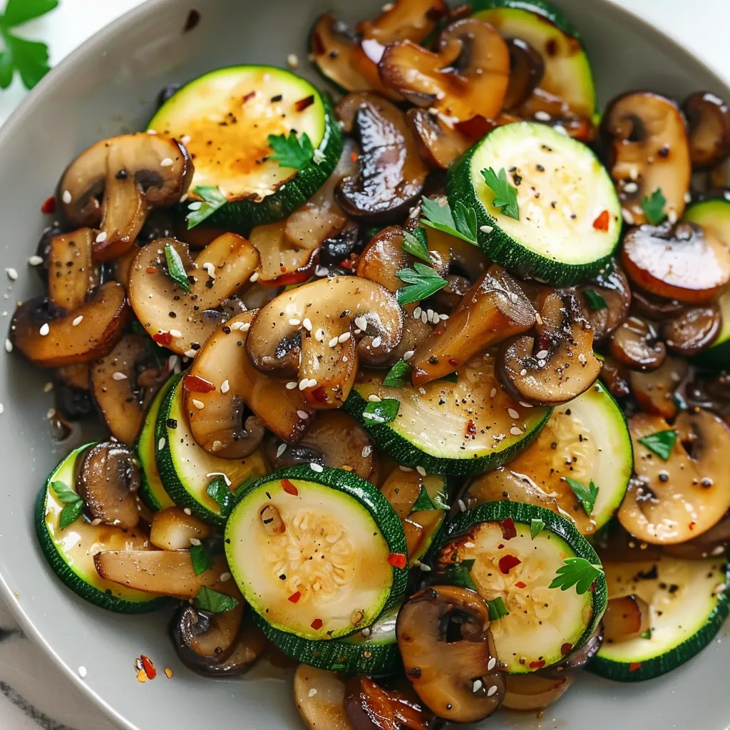 Light and flavorful stir-fried vegetables