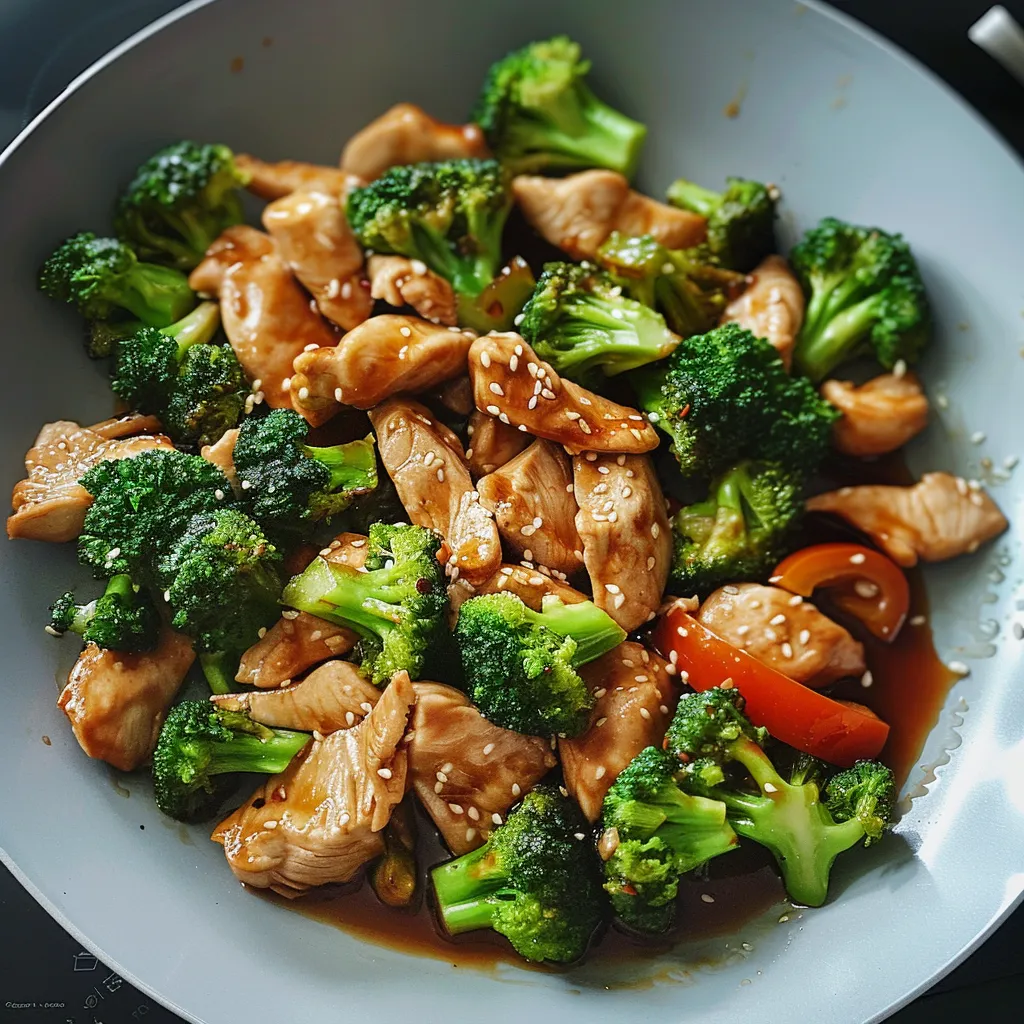 Chicken and Broccoli Stir Fry