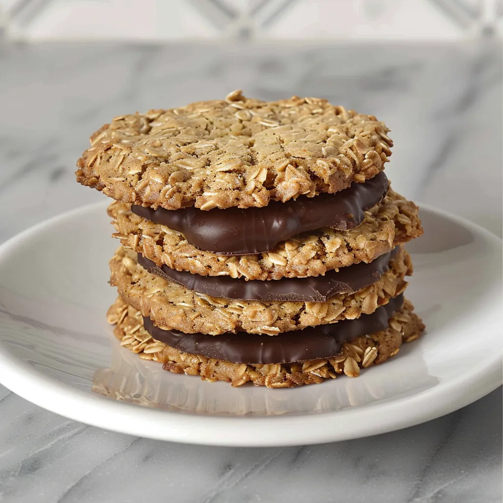 Oat and Chocolate Cookies - Easy Homemade Recipe