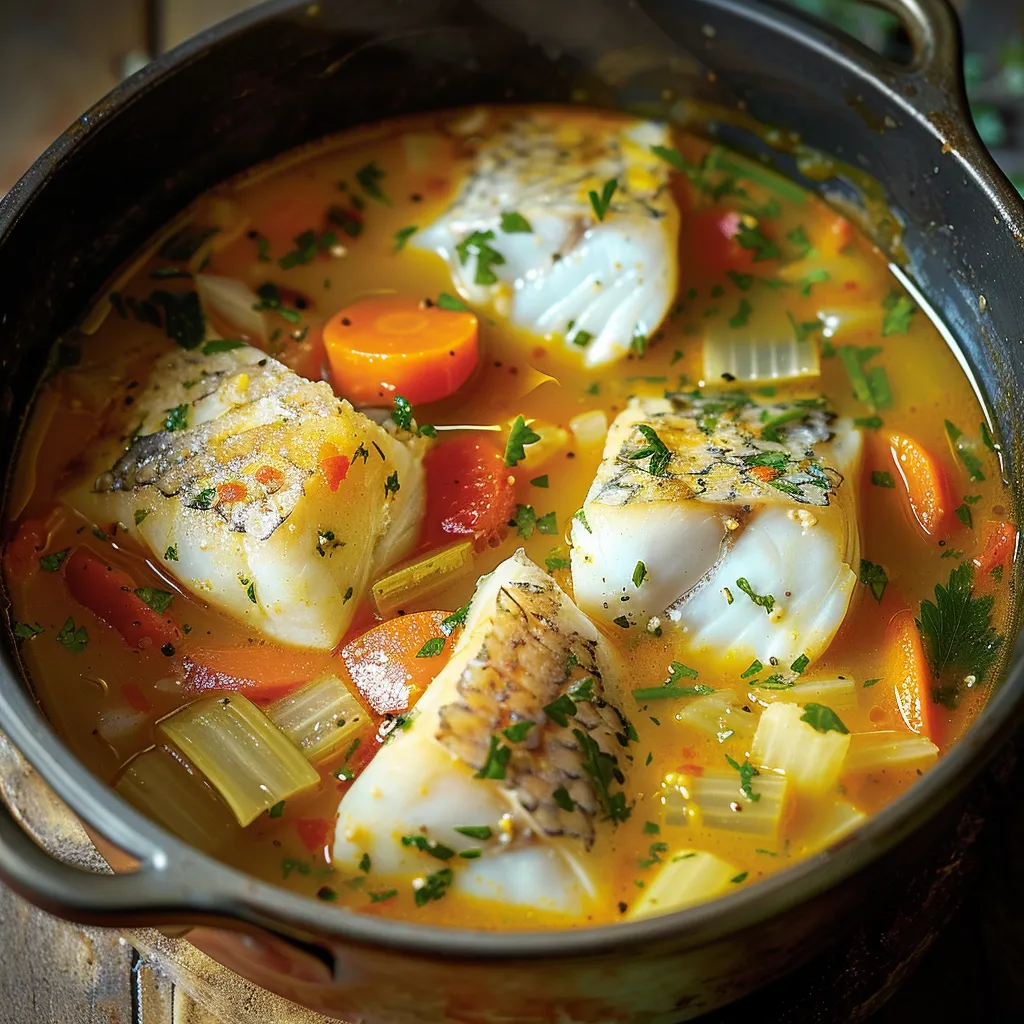 Traditional Provençal Bourride | Fish Soup with Aioli