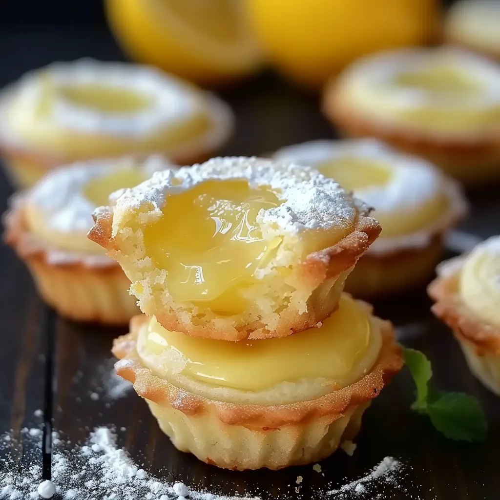 Lemon Cookie Cups with Citrus Cream Filling