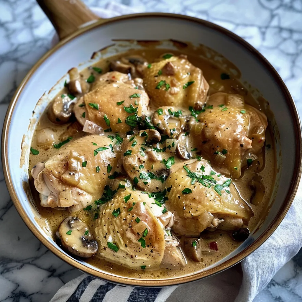 Cider Chicken Stew