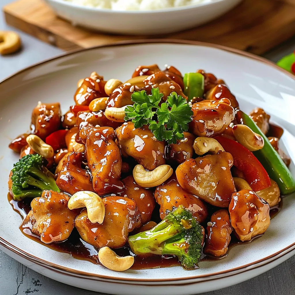 Cashew Chicken Stir Fry - Classic Asian Recipe