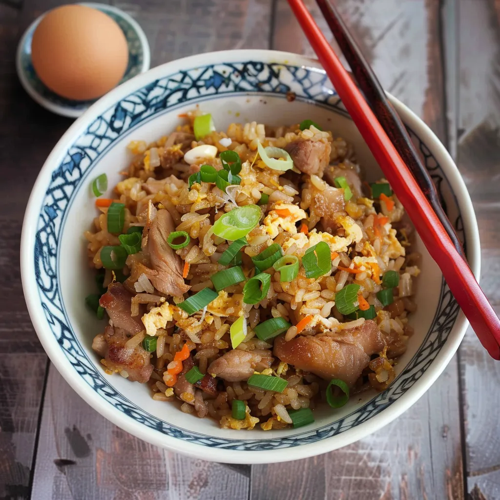 Khao Pad with Chicken: Classic Thai Fried Rice