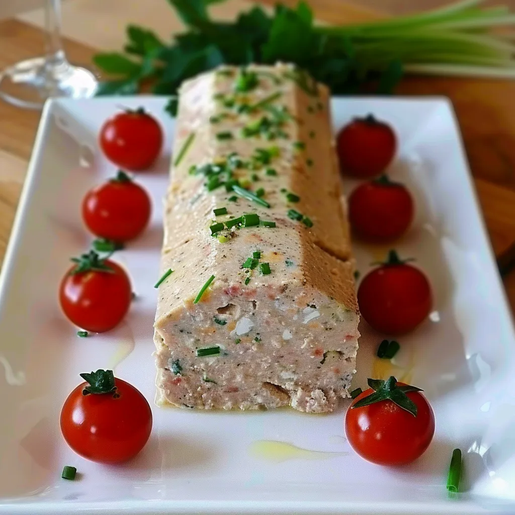 Simple and flavorful tuna terrine