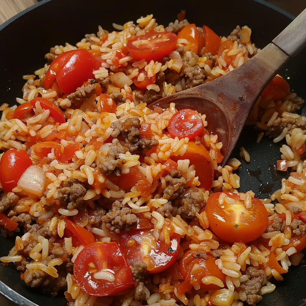 RICE WITH A TOMATO TWIST