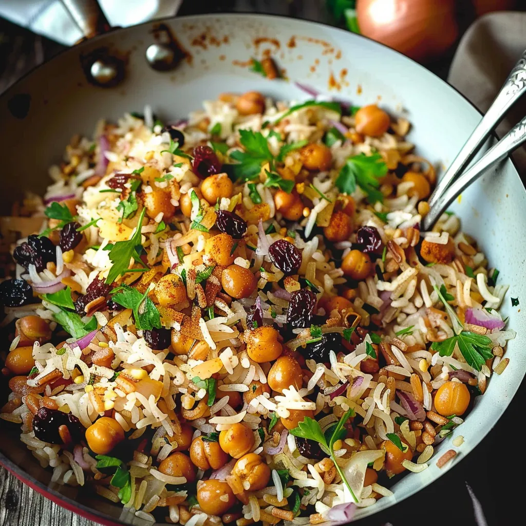 Flavorful Chickpea Rice Recipe