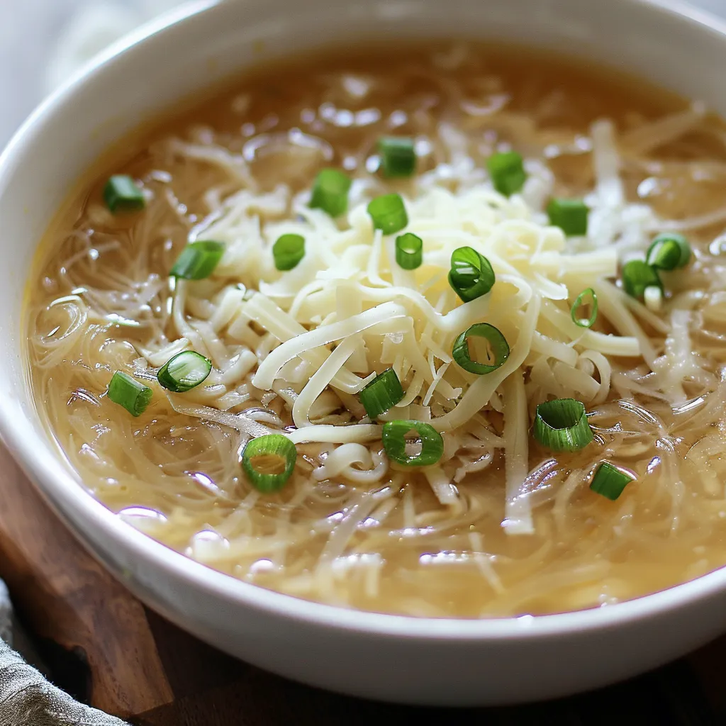 Asian-Style Onion Soup - A Unique Fusion Dish