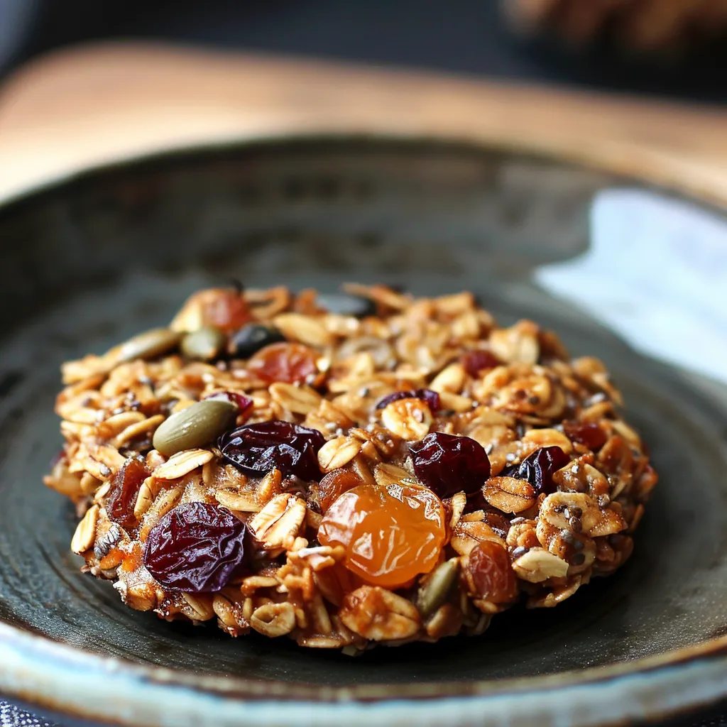Homemade granola cookies