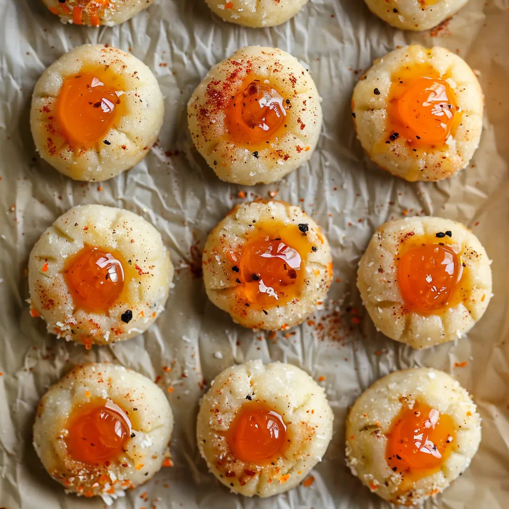 Cheesy bites and jelly