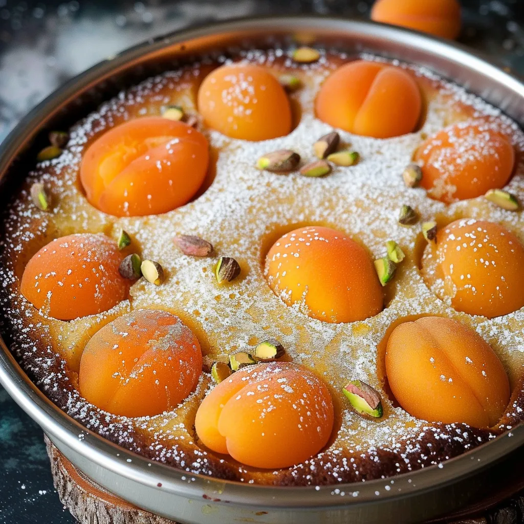 Apricot Almond Cake