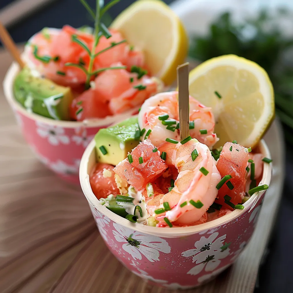 Fresh summer mini-salad