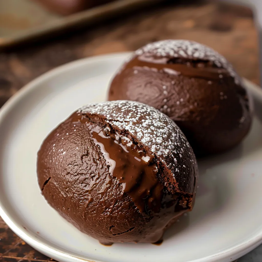 Fluffy Chocolate Bun