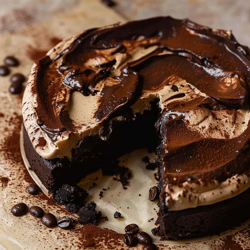 Delightful chocolate coffee treat
